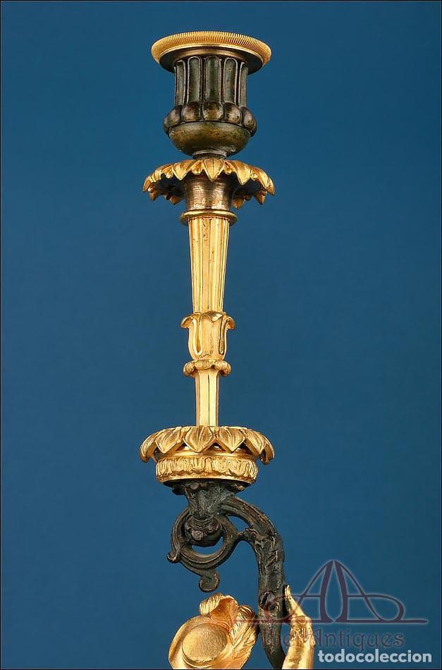 Antig&uuml;edades: Candelabros antiguos - Foto 15