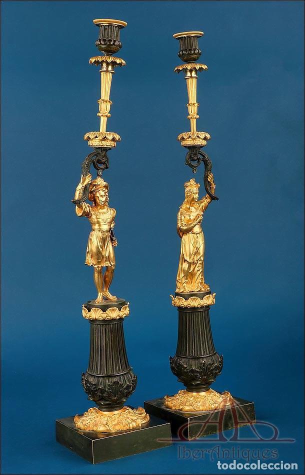 Antig&uuml;edades: Candelabros antiguos - Foto 20