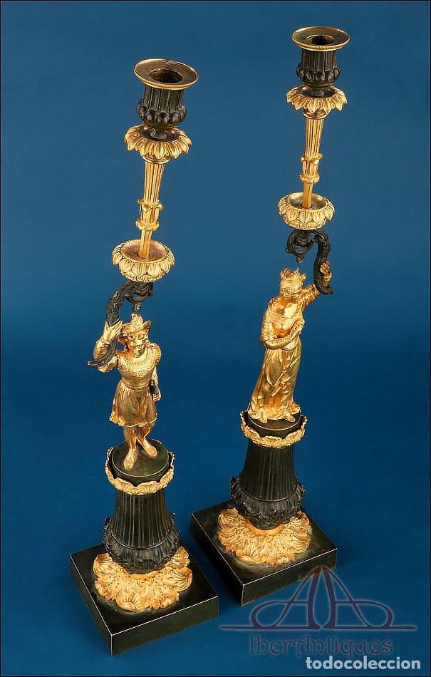 Antig&uuml;edades: Candelabros antiguos - Foto 21