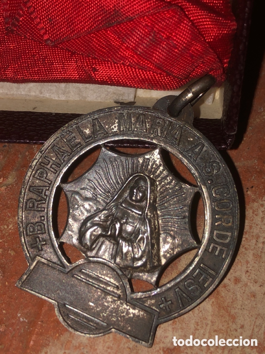 Antig&uuml;edades: Medalla antigua raphaela mar&iacute;a - Foto 3