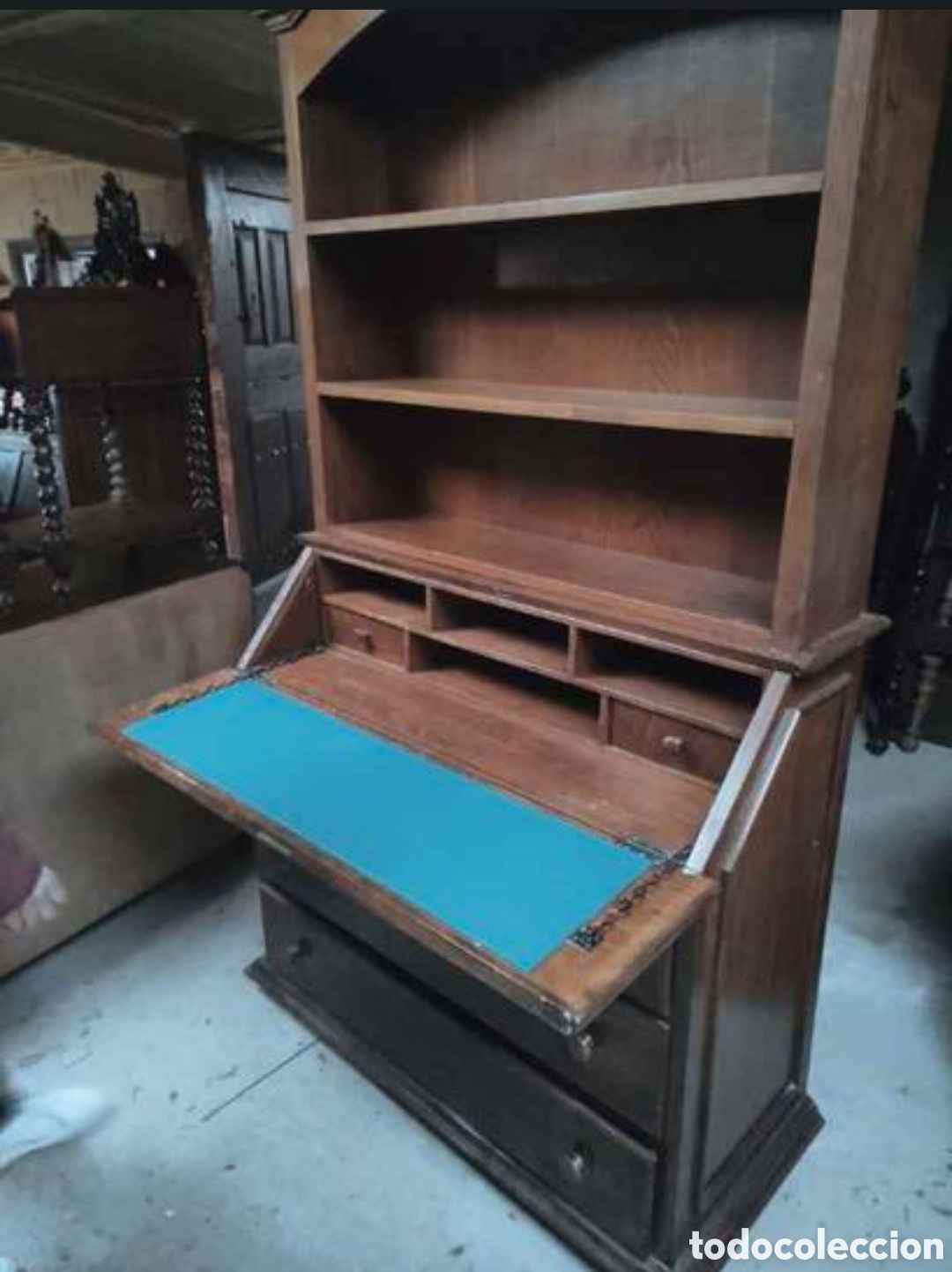Antig&uuml;edades: Precio bur&oacute; todo de casta&ntilde;o macizo - Foto 2