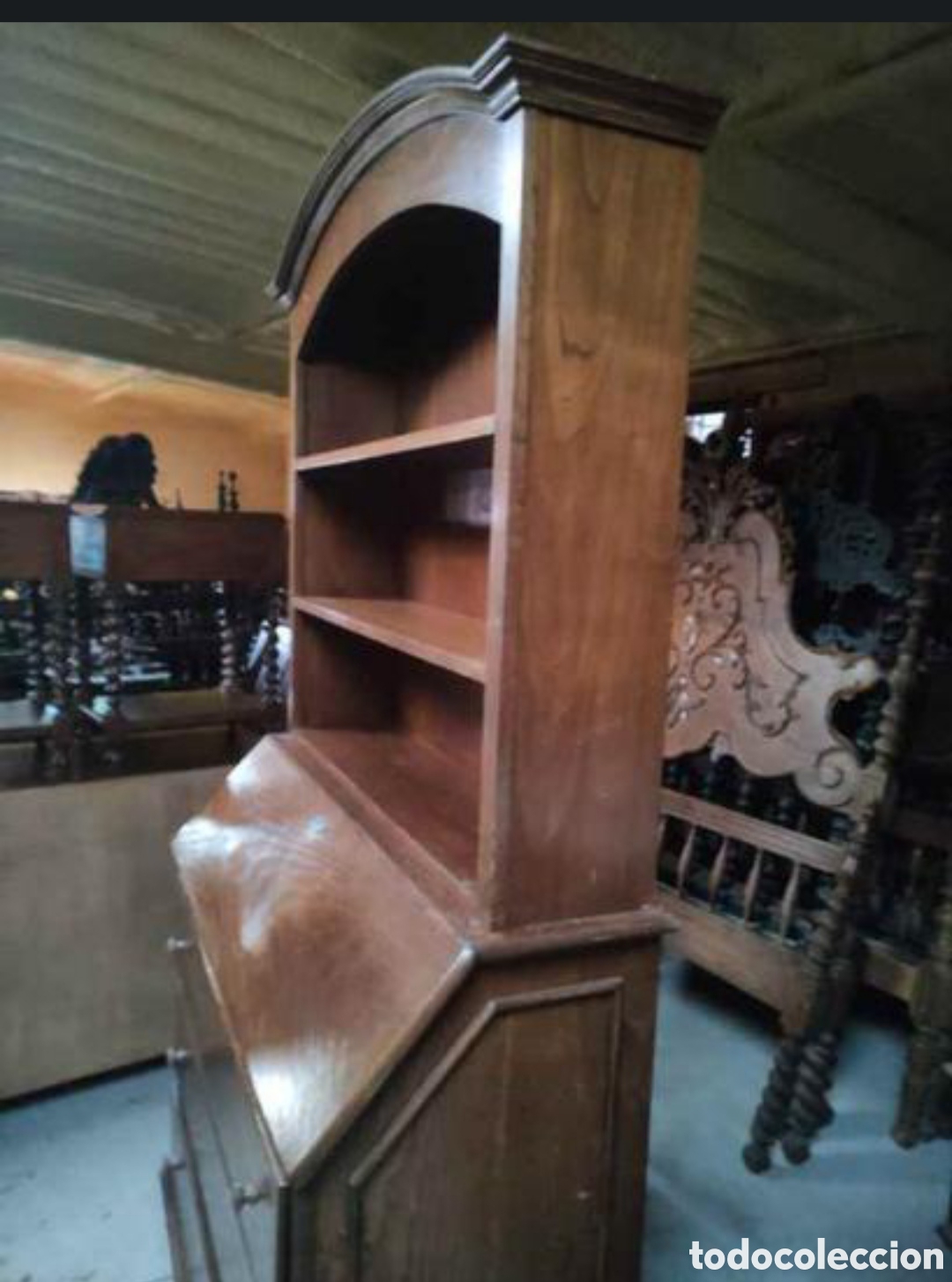 Antig&uuml;edades: Precio bur&oacute; todo de casta&ntilde;o macizo - Foto 3