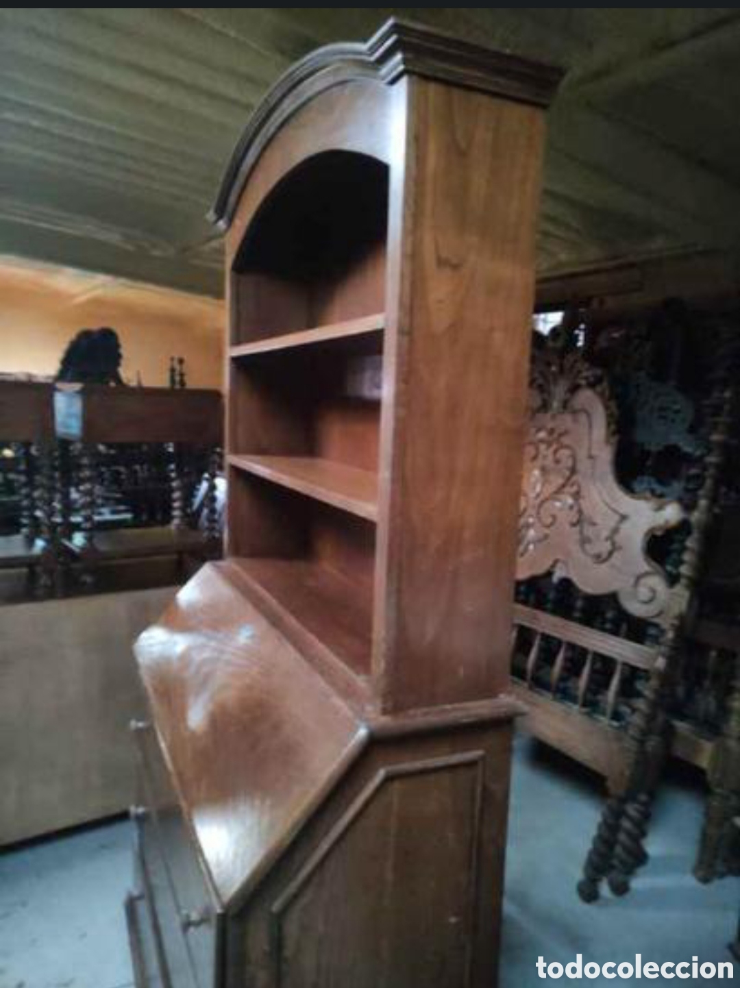 Antig&uuml;edades: Precio bur&oacute; todo de casta&ntilde;o macizo - Foto 6