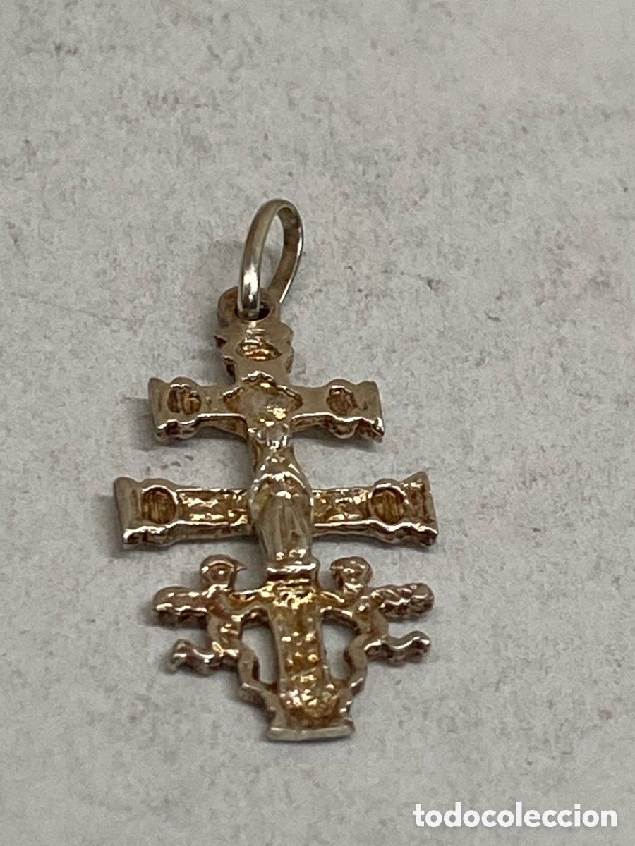 Antig&uuml;edades: Cruz de plata religiosa C304 - Foto 1