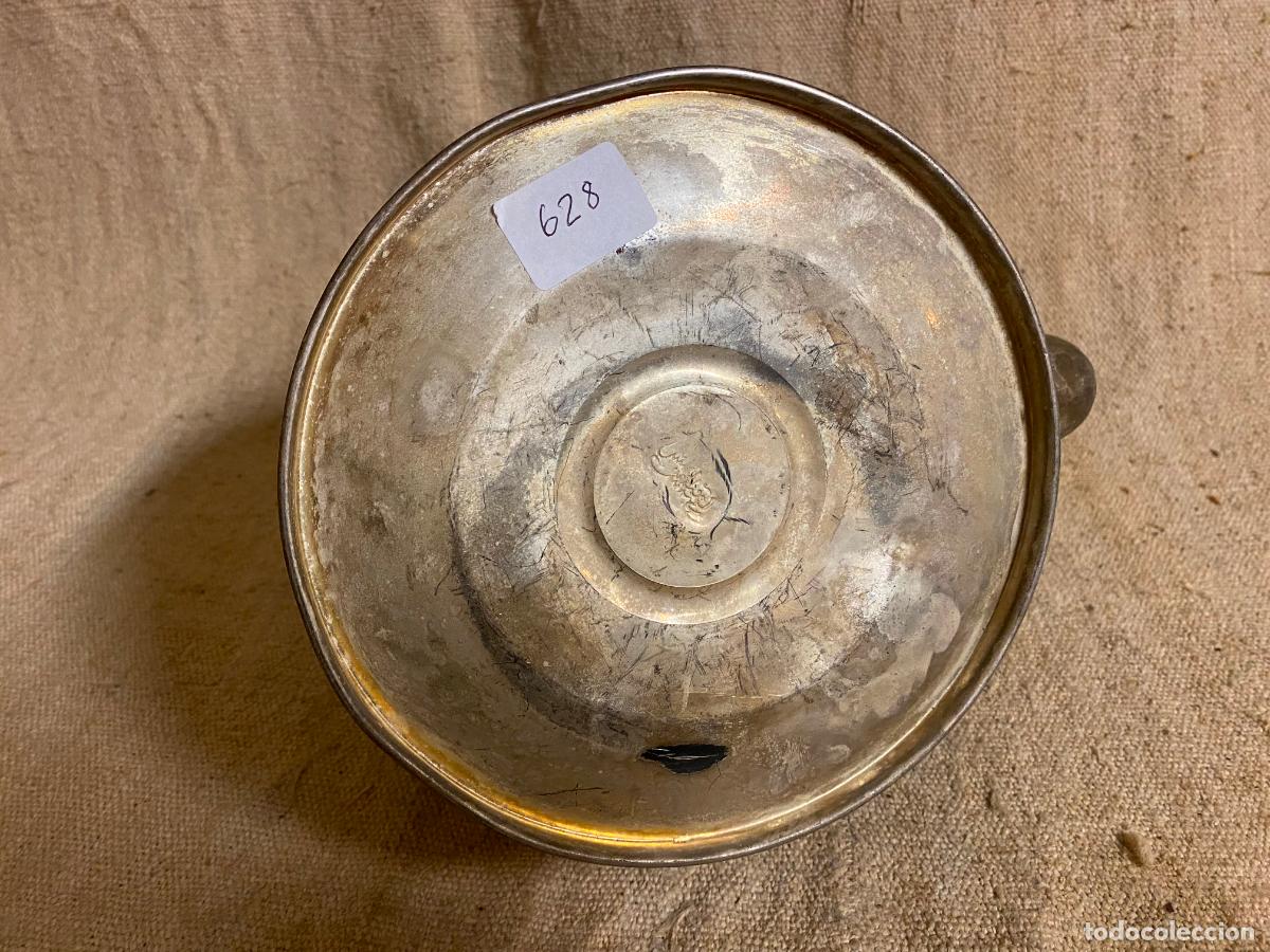 Antig&uuml;edades: tetera de metal plateado - Foto 2