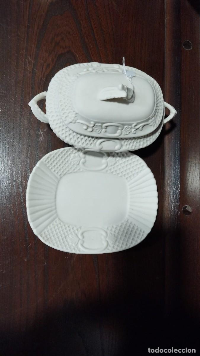 Antig&uuml;edades: SOPERA DE COLECCI&Oacute;N - PORCELANA BISCUIT - Foto 3
