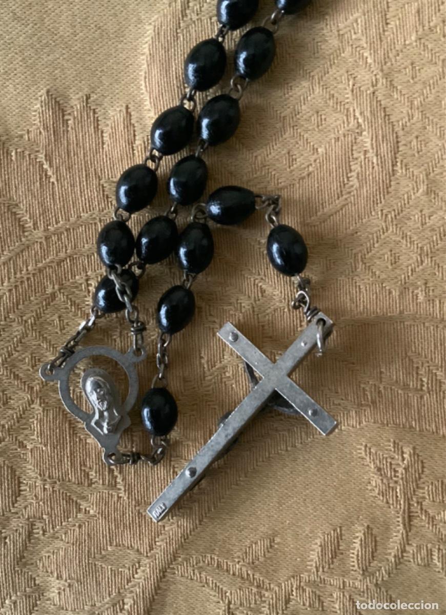 Antig&uuml;edades: ROSARIO DE SEMILLAS NEGRAS - Foto 4
