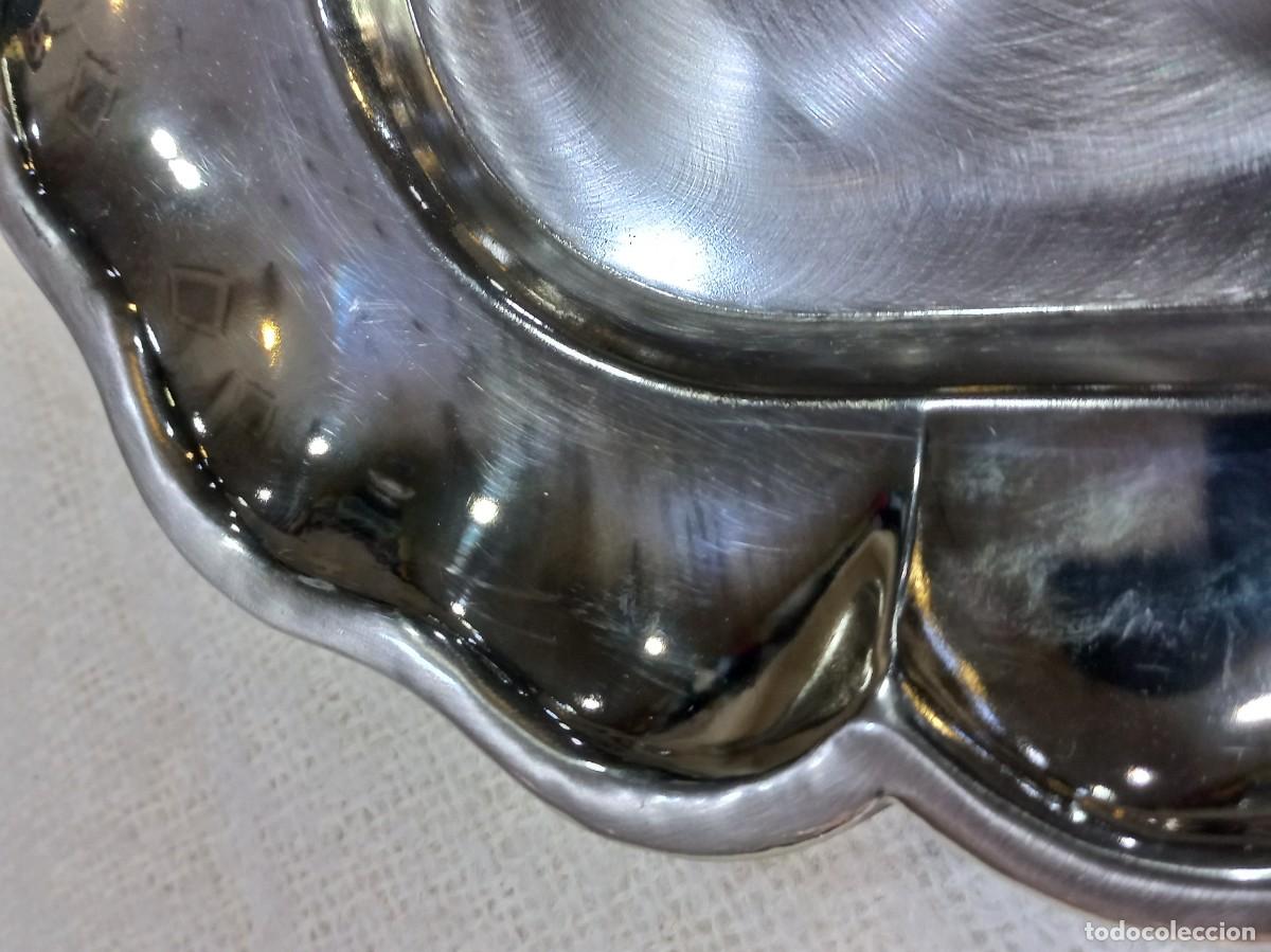Antig&uuml;edades: BANDEJA silver plated-rectangular (40cm) asas panas-aguas - Foto 9