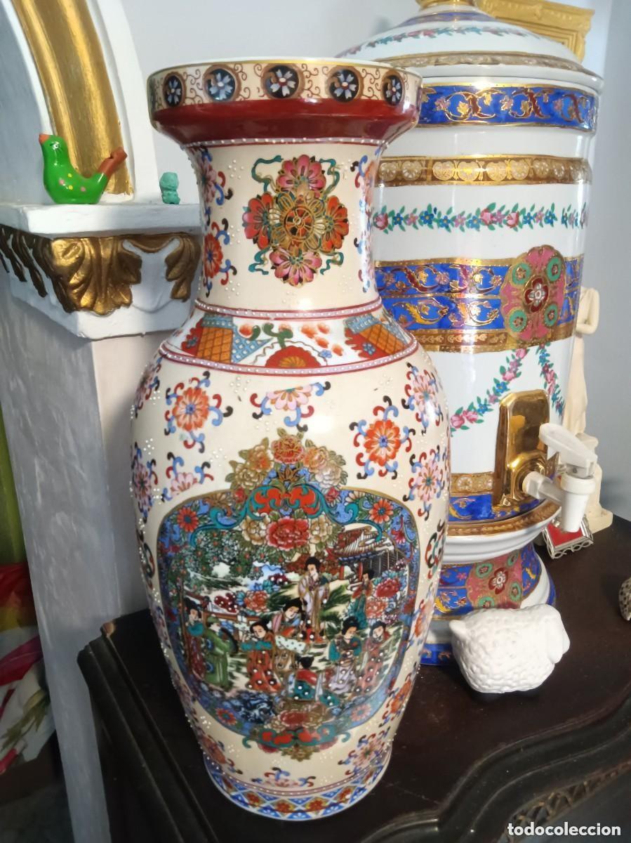 Antig&uuml;edades: Jarron chino buen estado - Foto 1