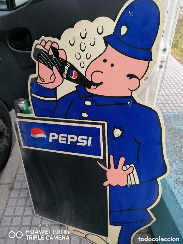 Antig&uuml;edades: cartel antiguo pepsi - Foto 1