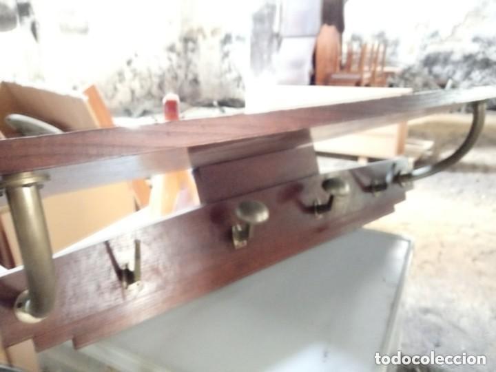 Antig&uuml;edades: perchero antiguo precioso - Foto 4