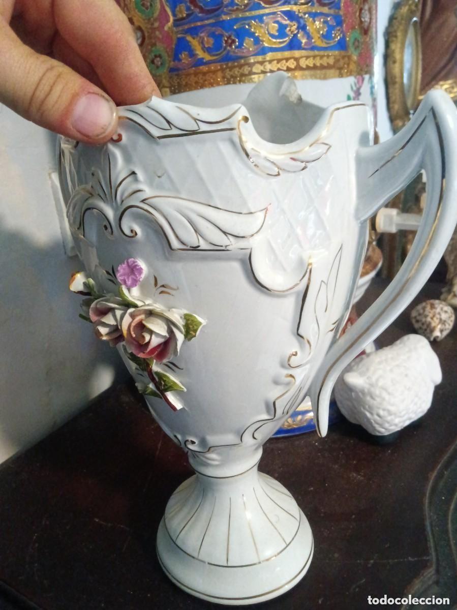 Antig&uuml;edades: Jarron flores relieve - Foto 2