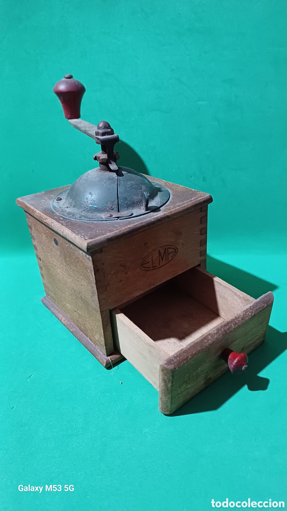 Antig&uuml;edades: Molinillo marca ELMA buen estado - Foto 5
