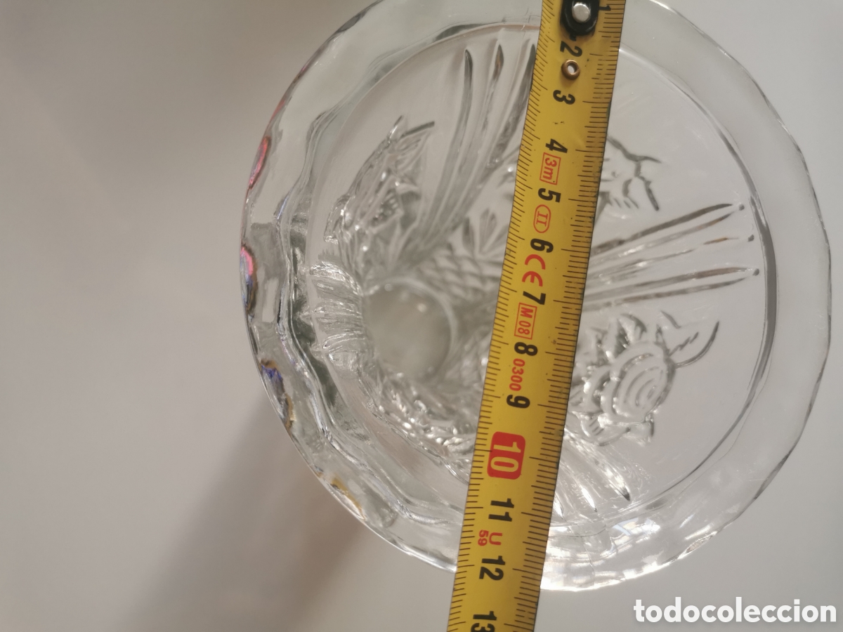 Antig&uuml;edades: Jarr&oacute;n cristal con relieve - Foto 4