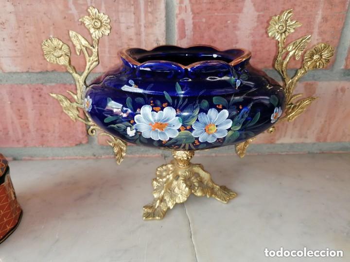 Antig&uuml;edades: centro de mesa bronce - Foto 1
