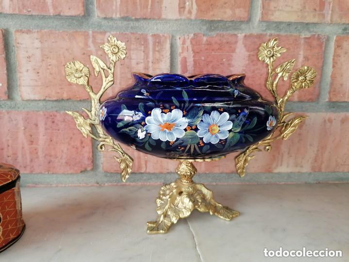 Antig&uuml;edades: centro de mesa bronce - Foto 2