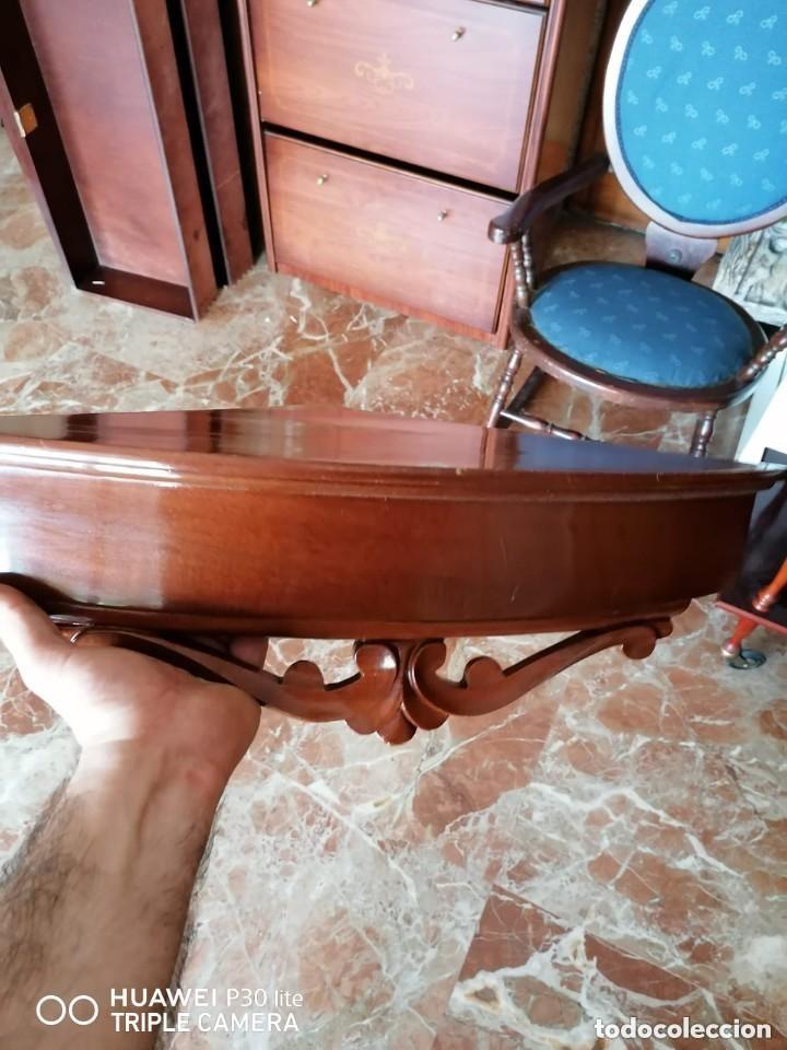 Antig&uuml;edades: rinconera antigua madera