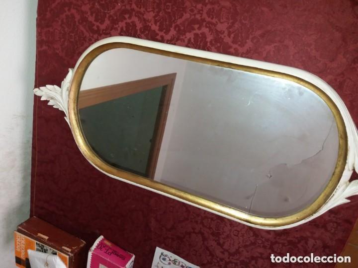 Antig&uuml;edades: espejo de madera, atiendo dudas - Foto 2