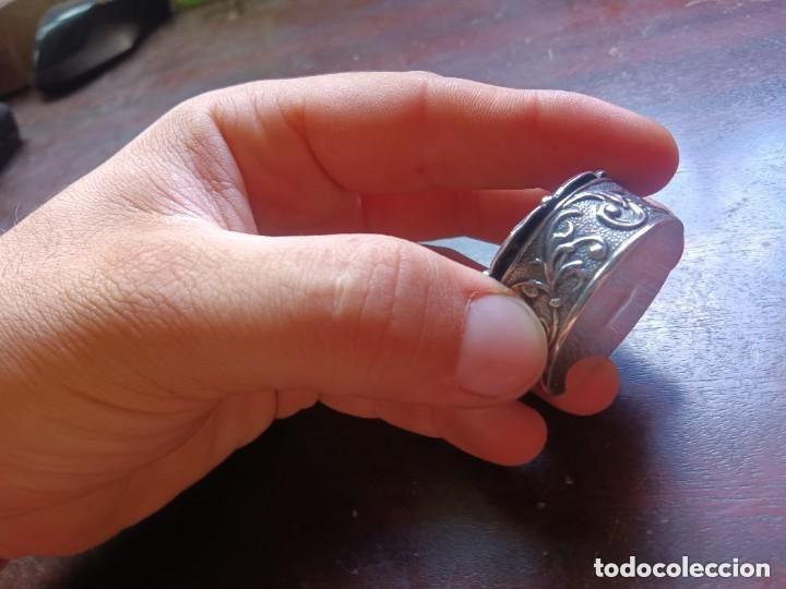 Antig&uuml;edades: Cajita &aacute;ngeles de plata - Foto 2