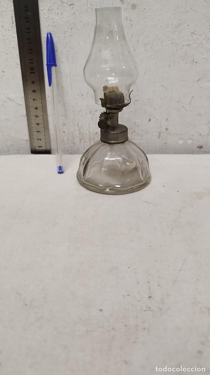 Antig&uuml;edades: Antiguo peque&ntilde;o quinqu&eacute;,completo - Foto 1