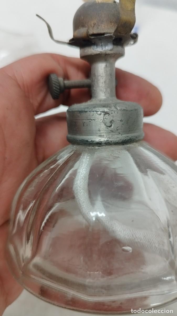 Antig&uuml;edades: Antiguo peque&ntilde;o quinqu&eacute;,completo - Foto 6
