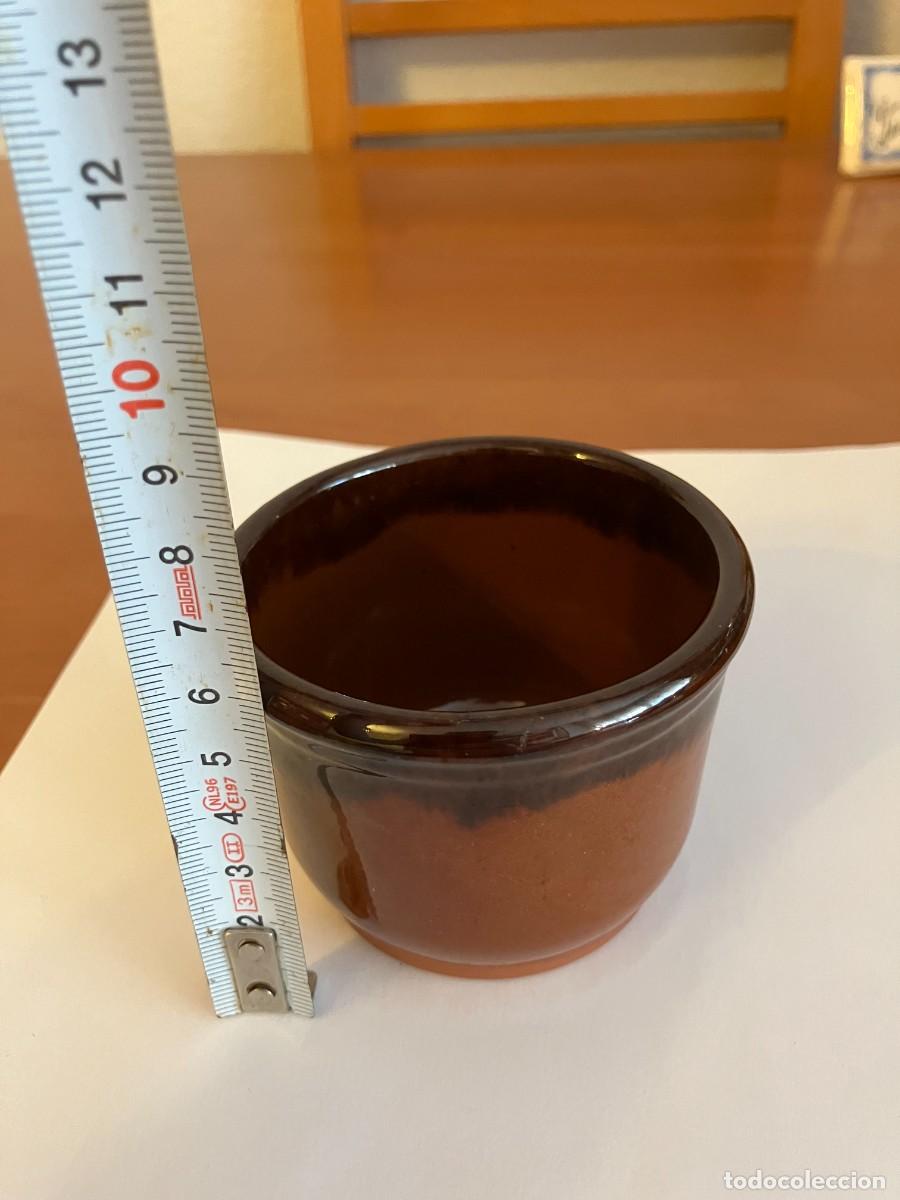 Antig&uuml;edades: Cuenco de barro de 6 cm - Foto 2