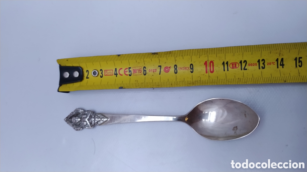 Antig&uuml;edades: Cuchara plata de ley siam - Foto 2