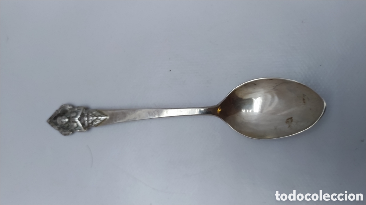 Antig&uuml;edades: Cuchara plata de ley siam - Foto 1