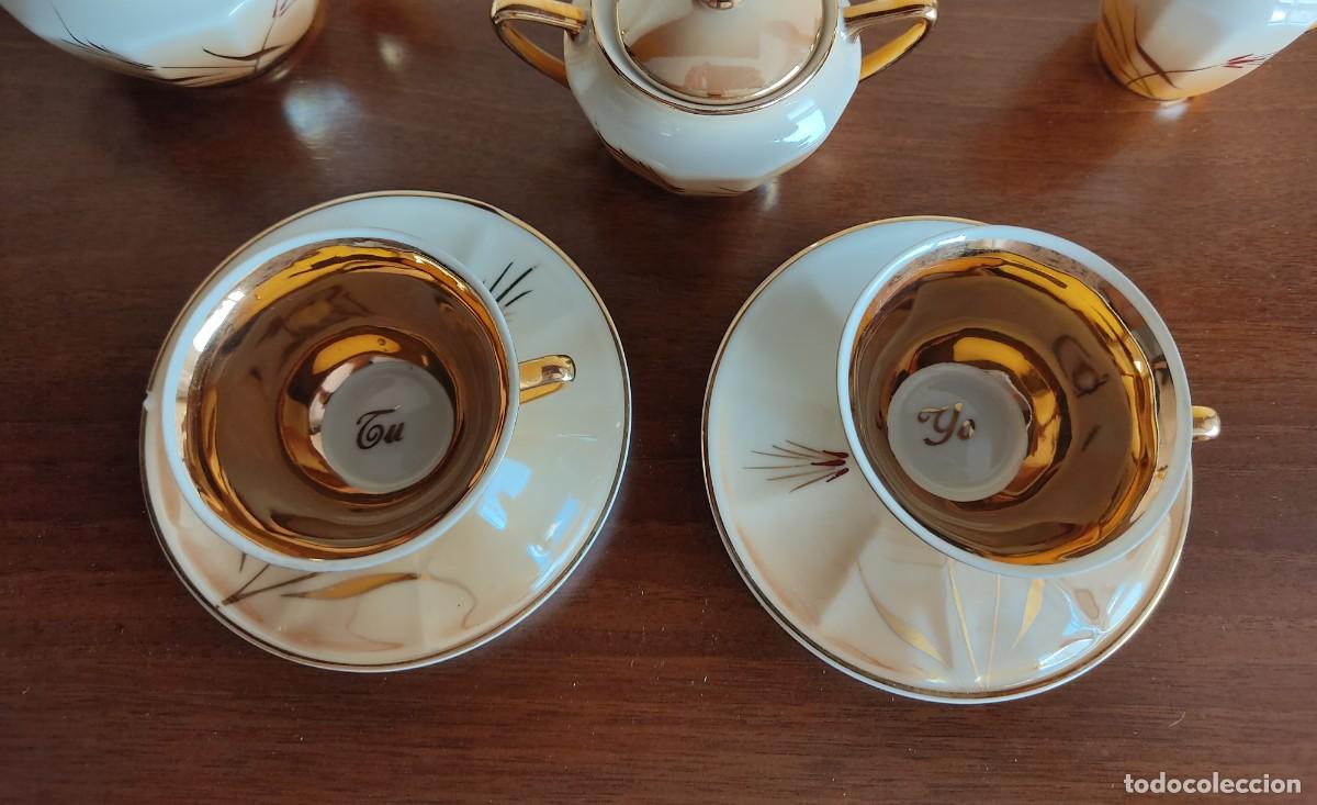 Antig&uuml;edades: Juego de caf&eacute; Tu y Yo de Laype - Foto 2