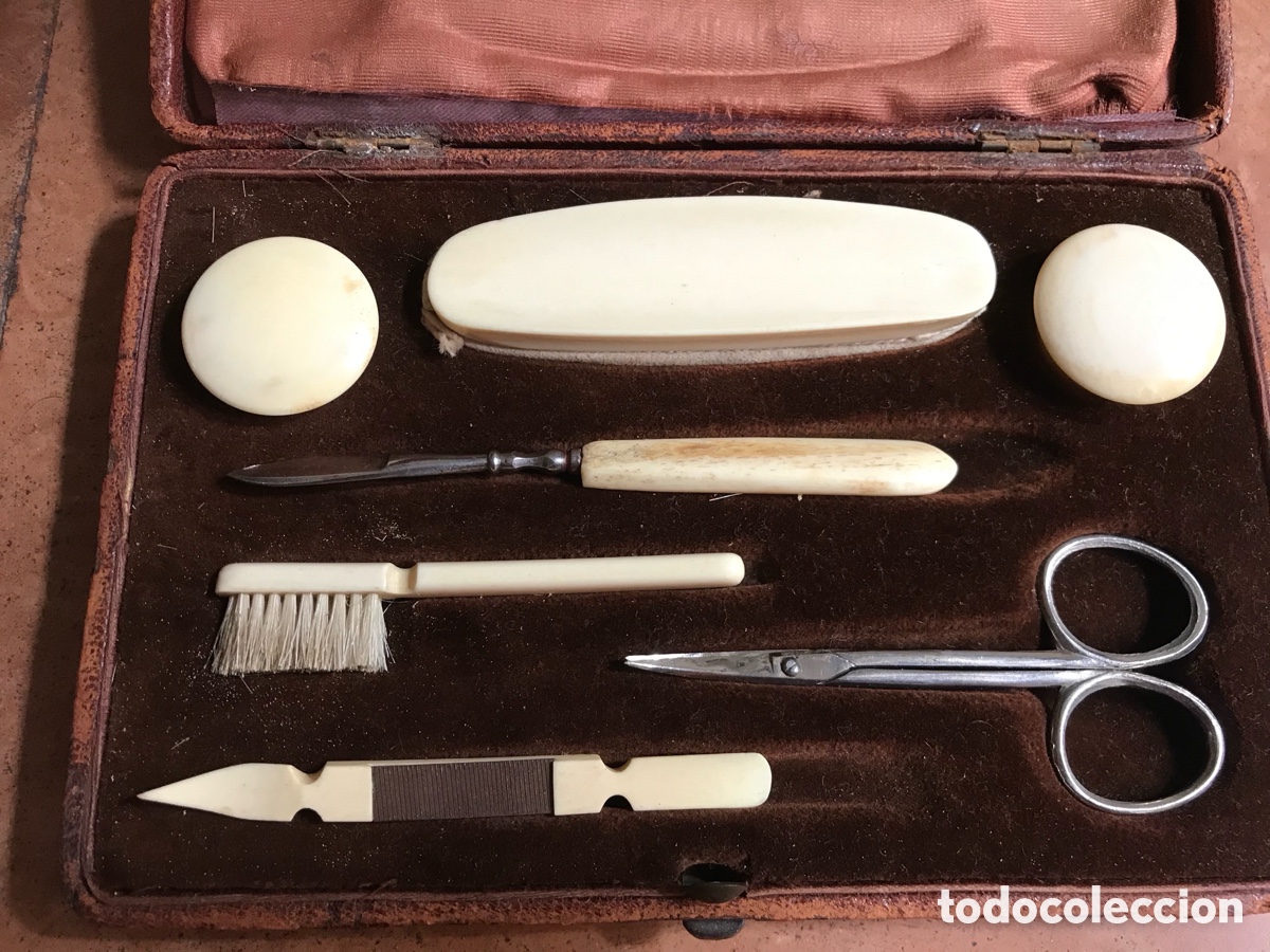 Antig&uuml;edades: Kit de manicura antiguo - Foto 2