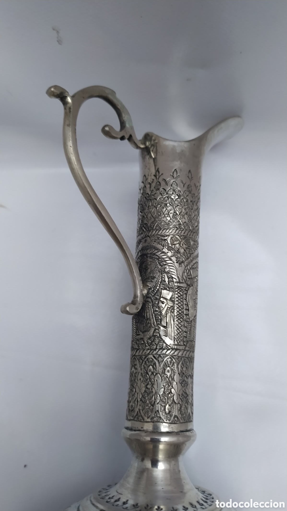Antig&uuml;edades: Jarra con copas plata - Foto 22