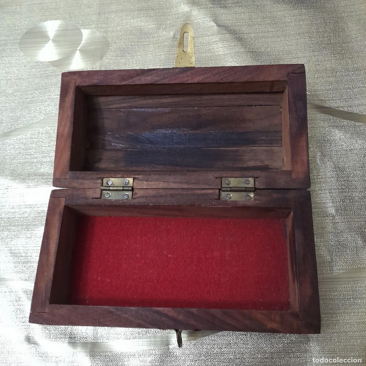 Antig&uuml;edades: Caja antigua de madera - Foto 5