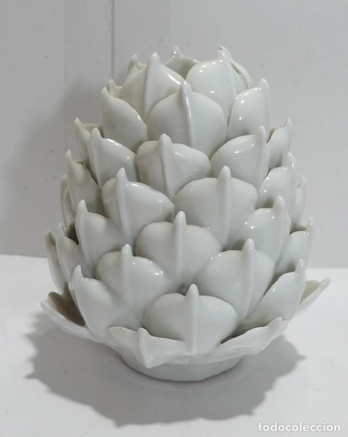 Antig&uuml;edades: PORTAVELA DE CERAMICA - Foto 1