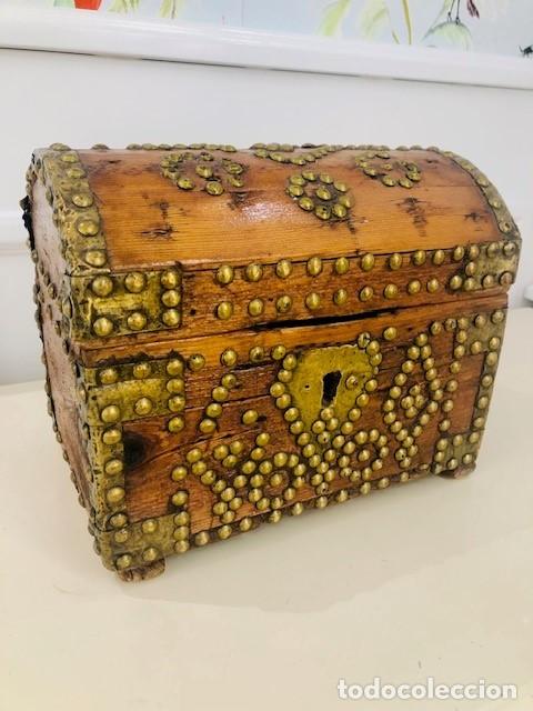 Antig&uuml;edades: PRECIOSA CAJA DE MADERA ANTIGUA - Foto 1