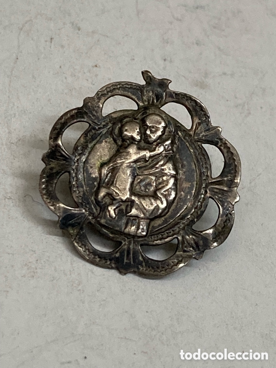 Antig&uuml;edades: Medalla de plata religiosa C305 - Foto 1