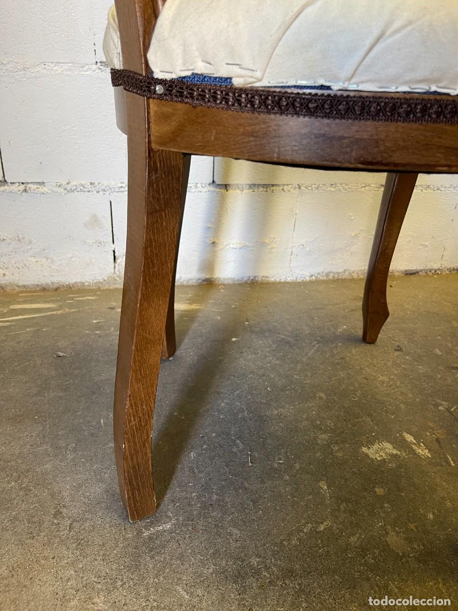 Antig&uuml;edades: set 6 sillas madera maciza - Foto 8