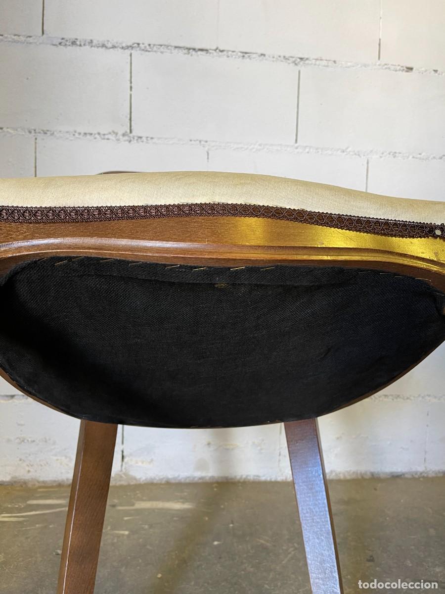 Antig&uuml;edades: set 6 sillas madera maciza - Foto 10
