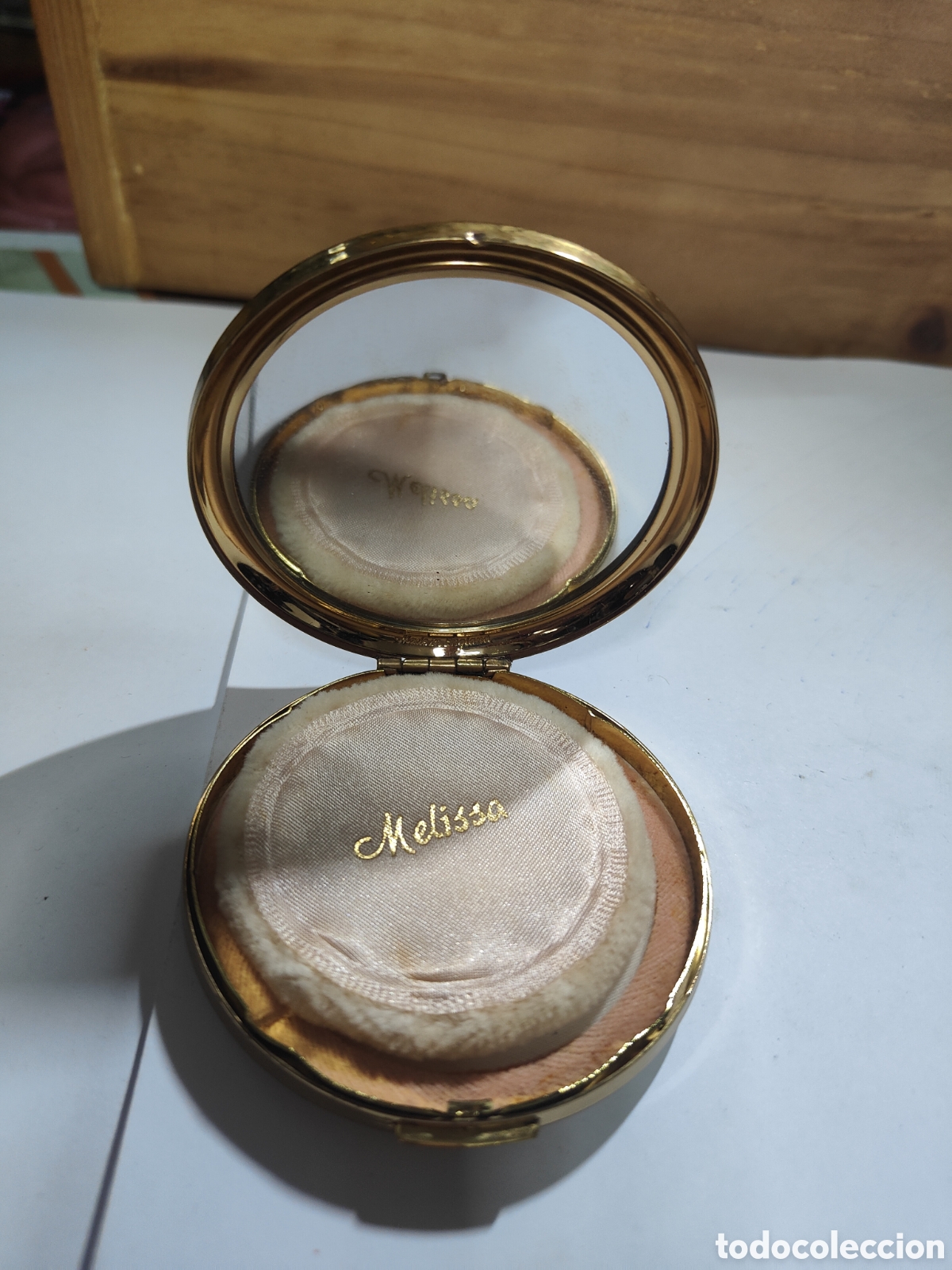 Antig&uuml;edades: ANTIGUA POLVERA MARCA MELISSA - Foto 3