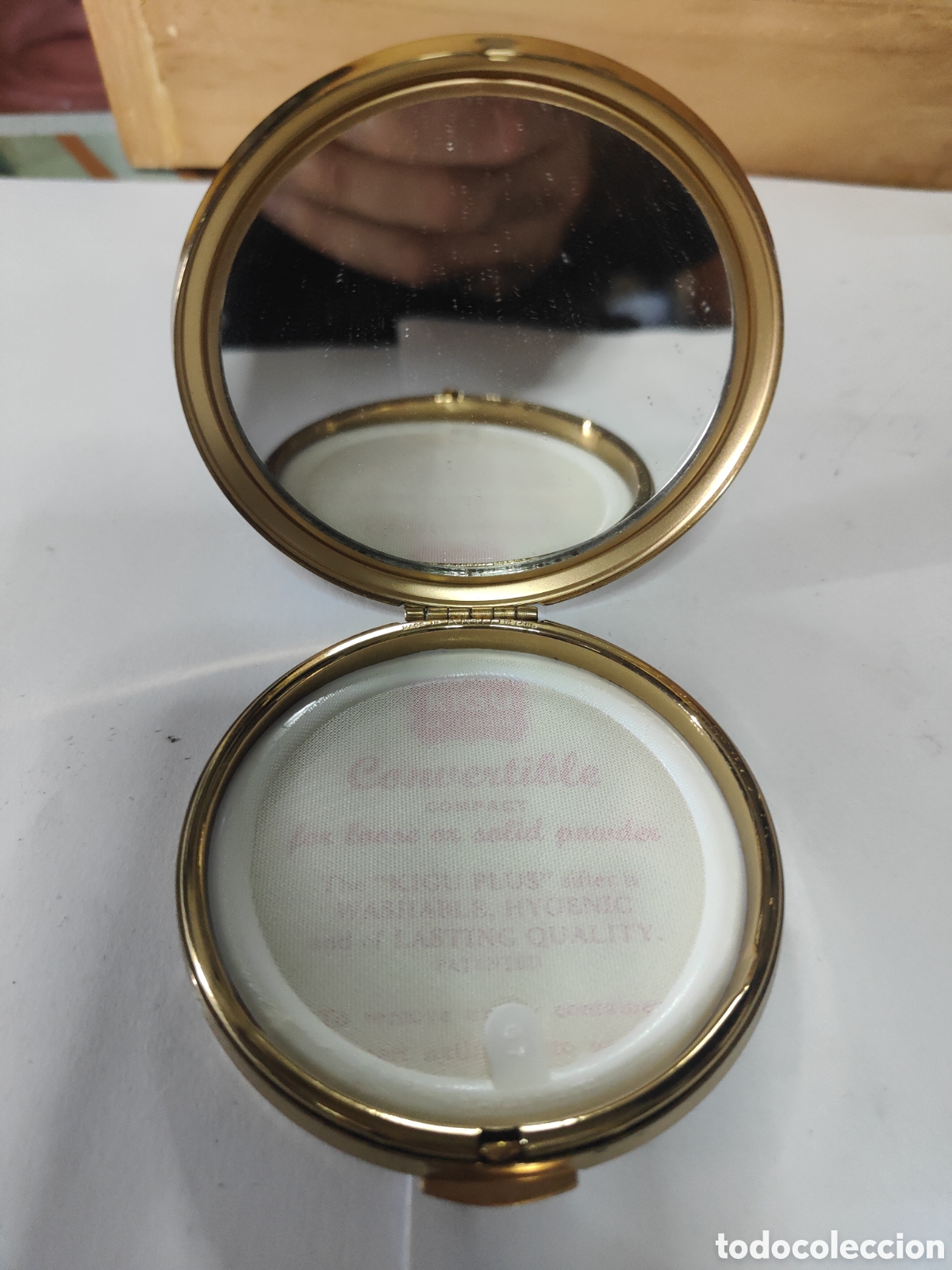 Antig&uuml;edades: ANTIGUA POLVERA MARCA KIGU - Foto 2