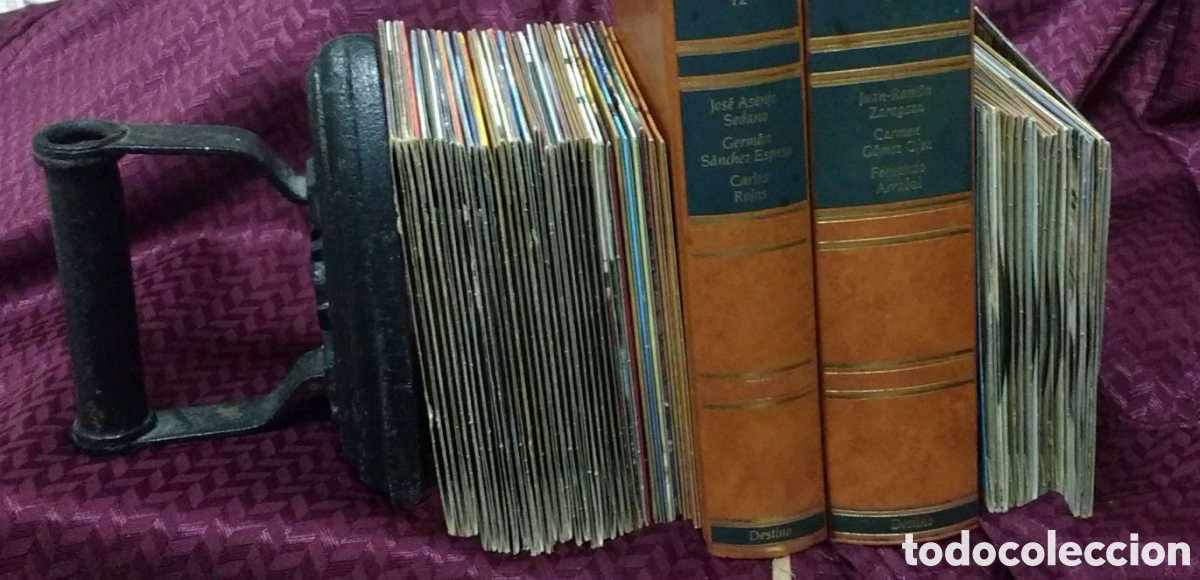 Antig&uuml;edades: Plancha antigua sujeta libros - Foto 2