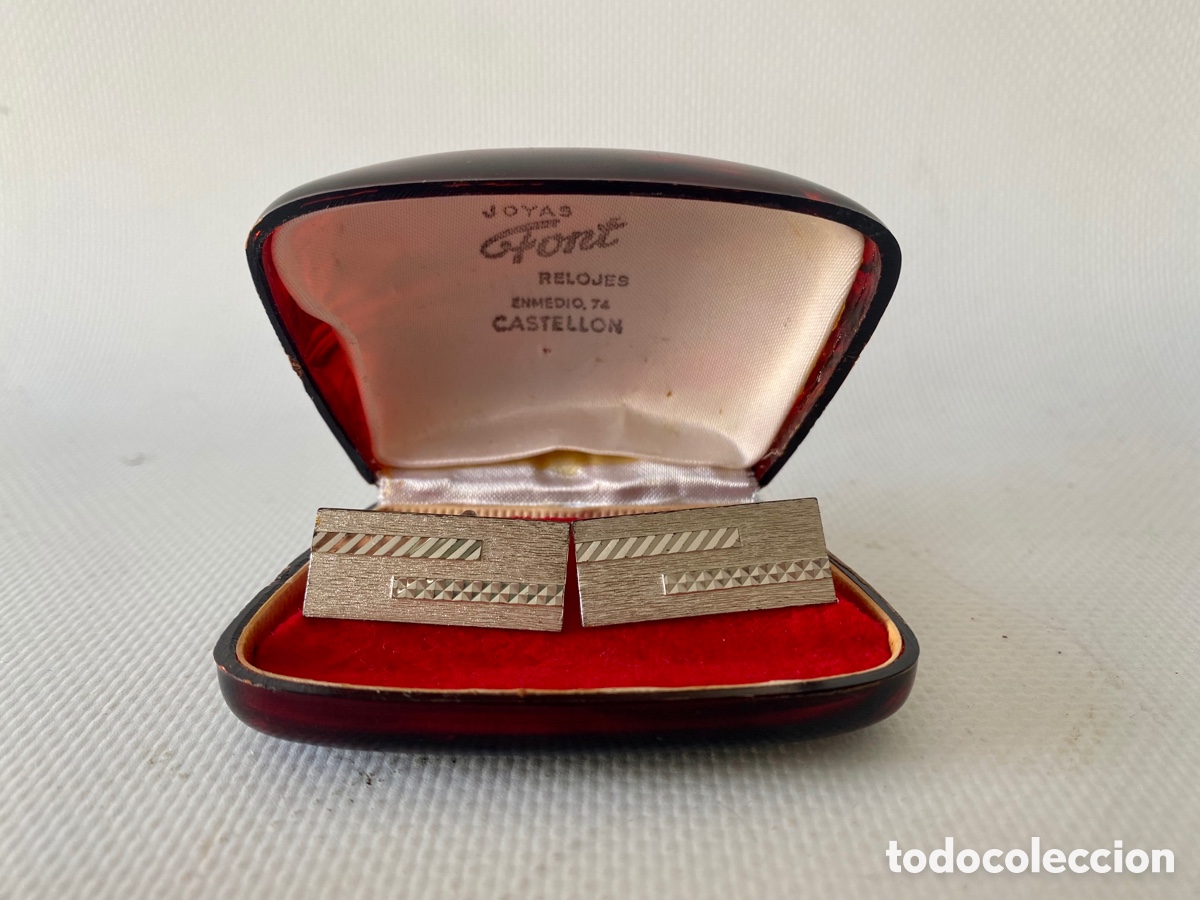 Antig&uuml;edades: Pareja de gemelis en plata contrastada 916 - Foto 2