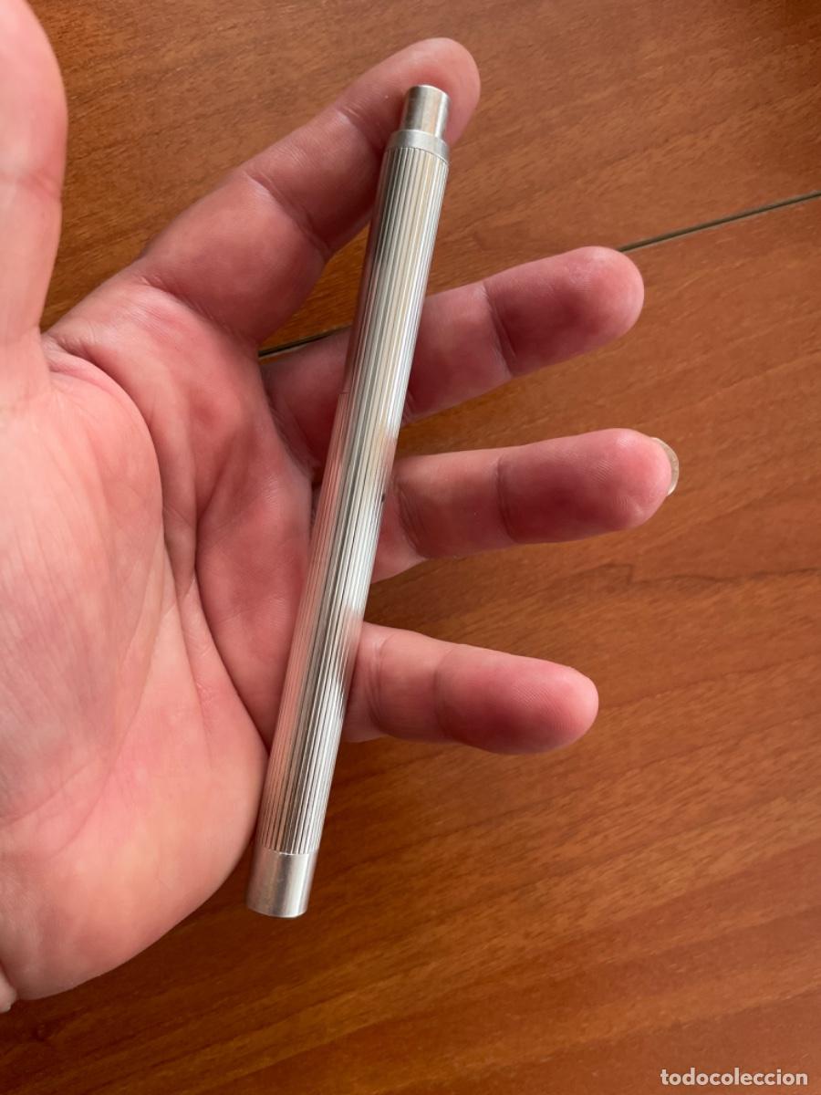 Antig&uuml;edades: linterna boligrafo de plata 925 - Foto 4