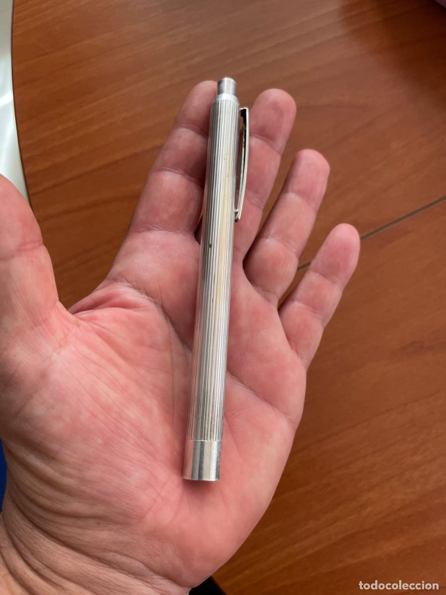 Antig&uuml;edades: linterna boligrafo de plata 925 - Foto 5