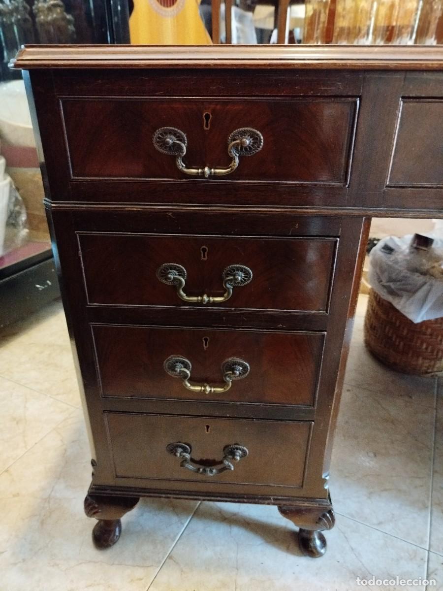 Antig&uuml;edades: MESA DE DESPACHO INGLESA DEL SIGLO XIX MAPLE QUALITY - Foto 9