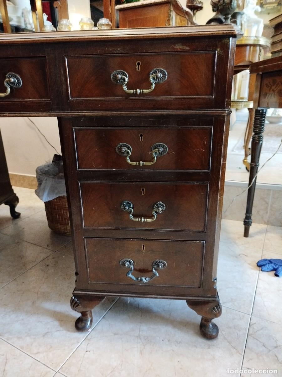 Antig&uuml;edades: MESA DE DESPACHO INGLESA DEL SIGLO XIX MAPLE QUALITY - Foto 11