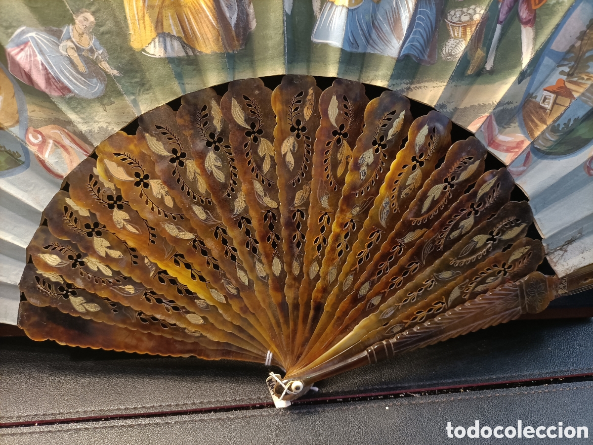 Antig&uuml;edades: Abanico antiguo del XIX. - Foto 2