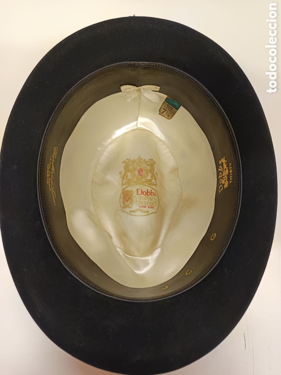 Antig&uuml;edades: Antiguo Sombrero Dobbs - Foto 5