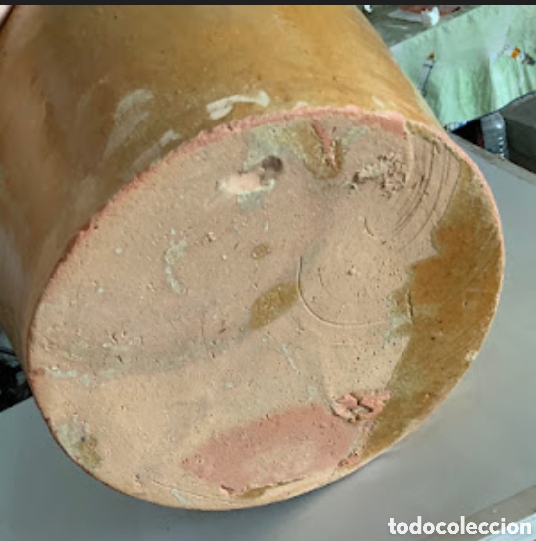 Antig&uuml;edades: Orza de barro en perfectas condiciones - Foto 4