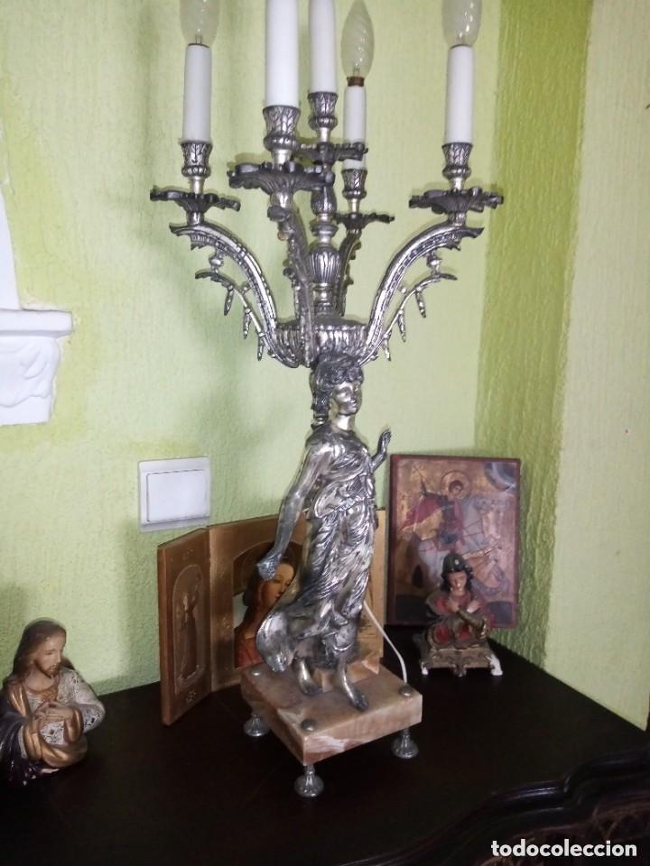 Antig&uuml;edades: candelabro muy grande - Foto 3