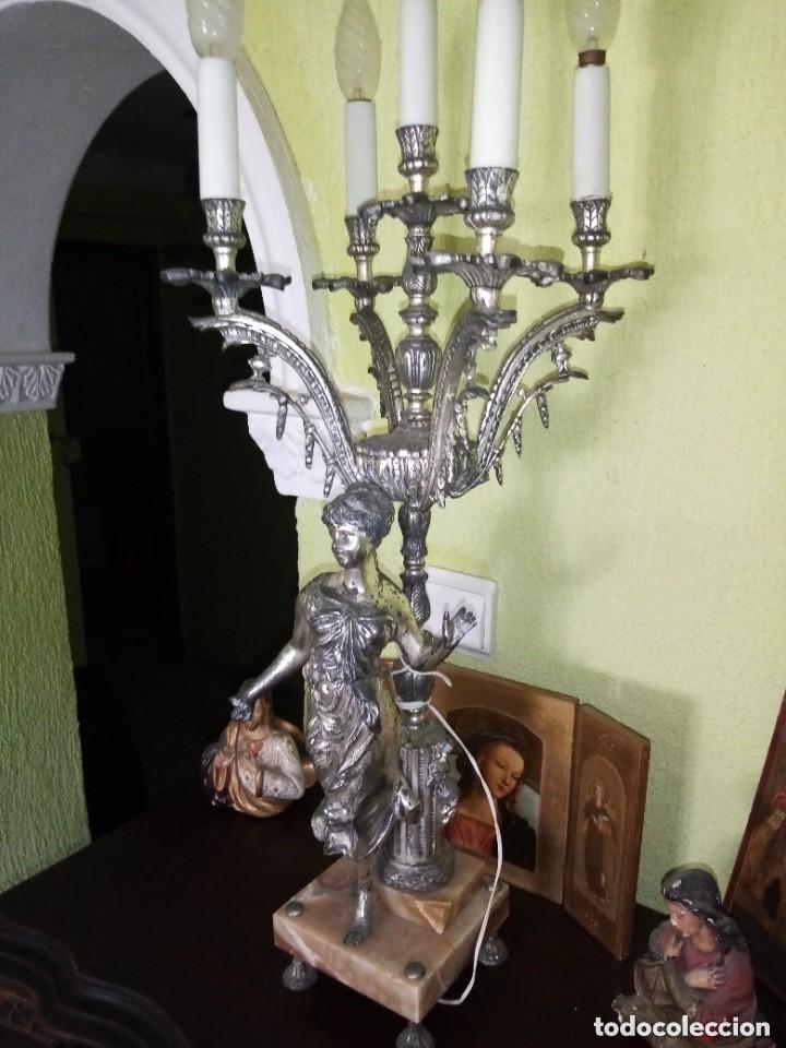 Antig&uuml;edades: candelabro muy grande - Foto 4
